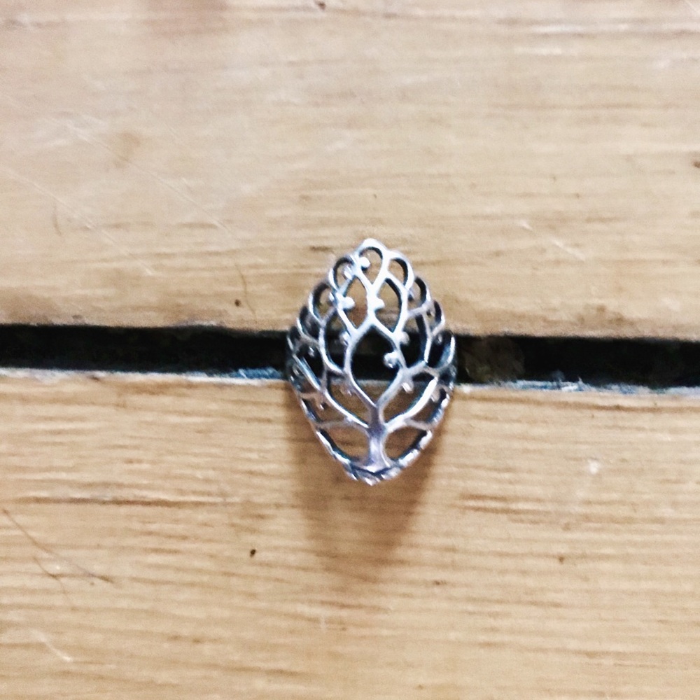 Sterling Silver Tree Ring